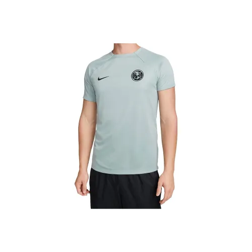 Nike Шалфейно-зеленый Мужской T-рубашки