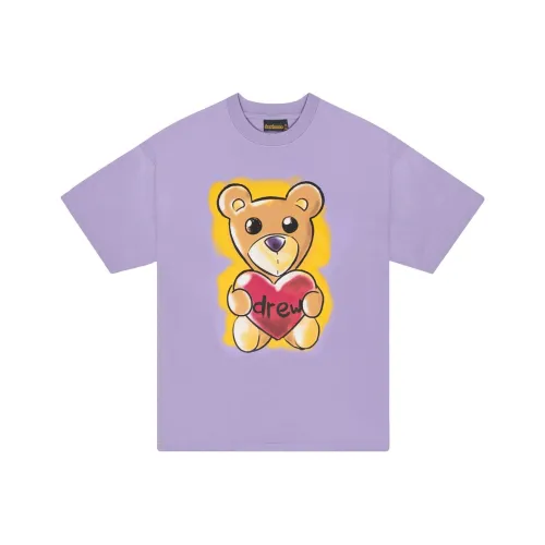 Drew House Фиолетовый/Лаванда Мужские T-рубашки