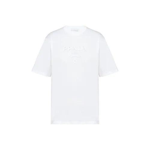 PRADA Белые Мужские T-рубашки