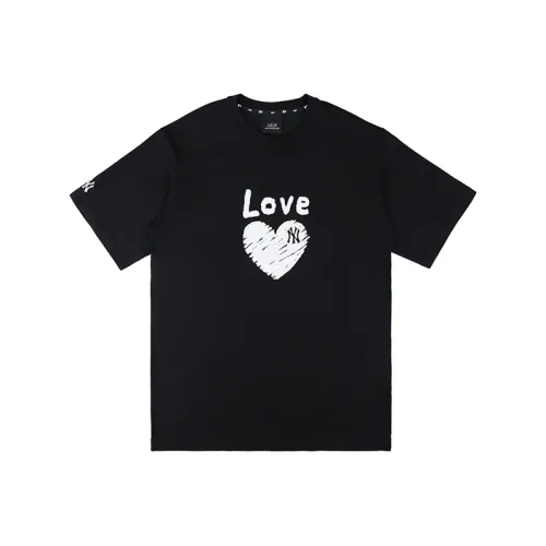 MLB Base Logo New York Yankees T-Shirt Unisex Black