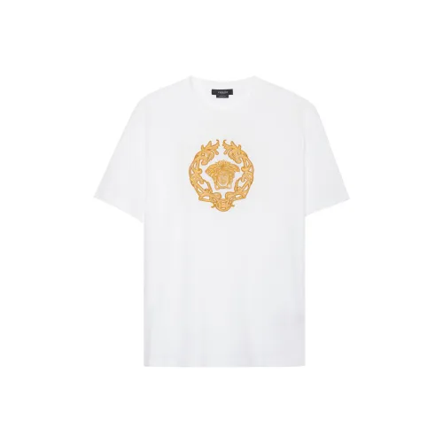 VERSACE Белые Мужские T-рубашки