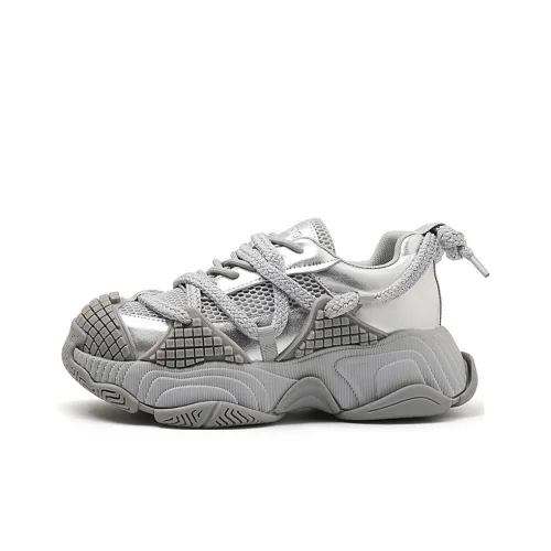 A Poinsettia Princess Slip Устойчивый к истиранию Дышащий Низкий Топ Толстая подошва Кроссовки Женские