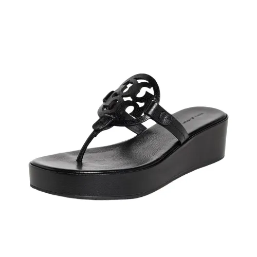 TORY BURCH Miller Шлепанцы Женские Черные