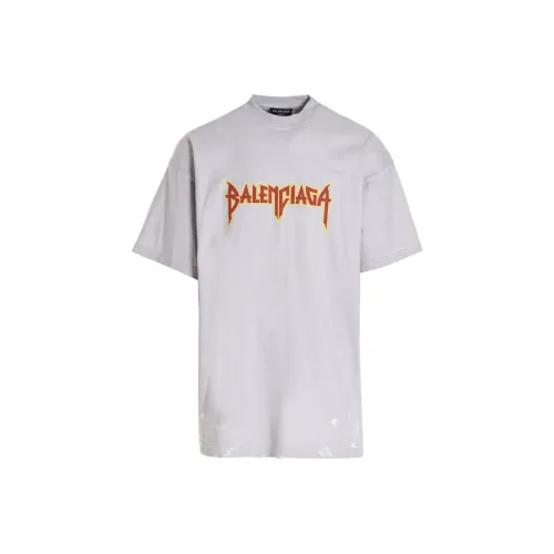 Balenciaga Серый Мужской T-Рубашки