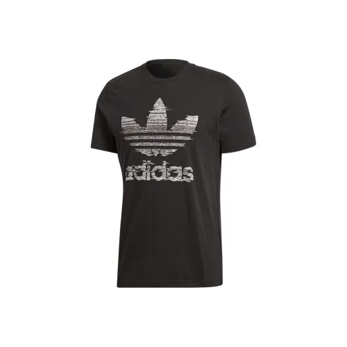 Adidas Originals TRACTION TREFOIL Черная Мужская T-Рубашка