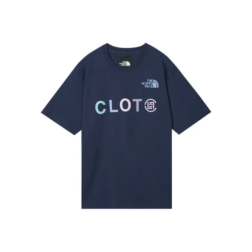 THE NORTH FACE NORTH X CLOT Co Бренд SS23 T Рубашка Мужская Astral Циановый