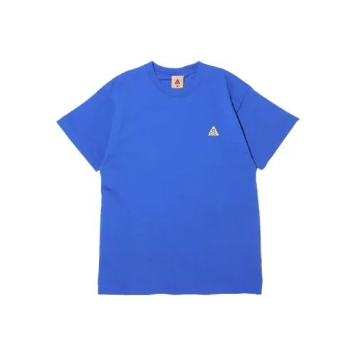 Nike Blue Men's T-Shirts Найк Синий Мужские Футболки