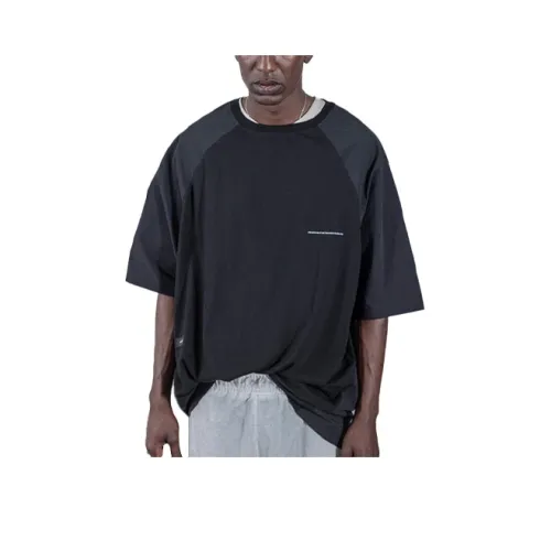 ISO.POETISM SS22 Локоть Длина рукавов Рубашка Мужская Черная