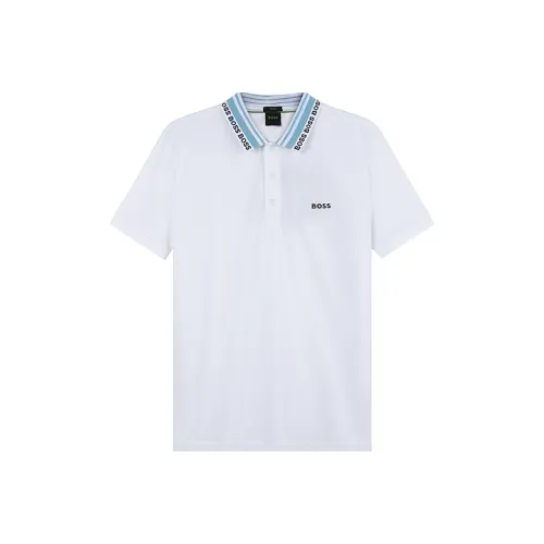 Hugo Boss Белые Мужские T-рубашки