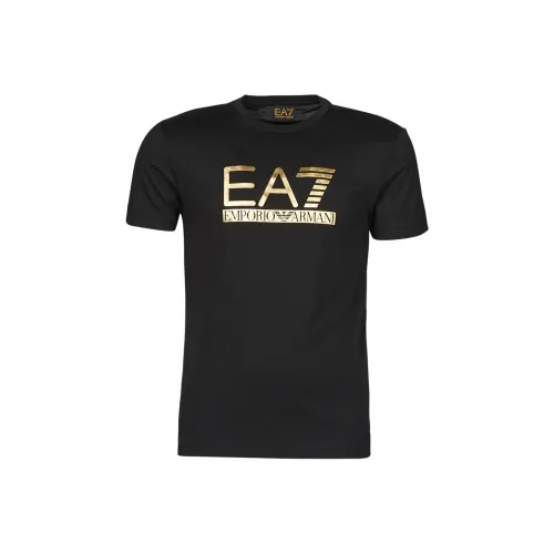 EMPORIO ARMANI EA7 Черные Мужские Рубашки