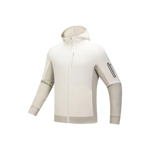 ANTA Variety Тренировки Коллекция Куртки и Пальто Мужской Магнетит Белый Дюна Серый