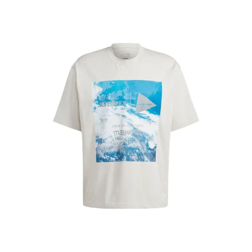 Adidas Бежевые Унисекс Футболки