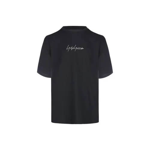 Yohji Yamamoto Черные Мужские T-Рубашки