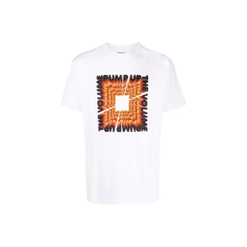 MARCELO BURLON Белый Мужской T-Рубашки