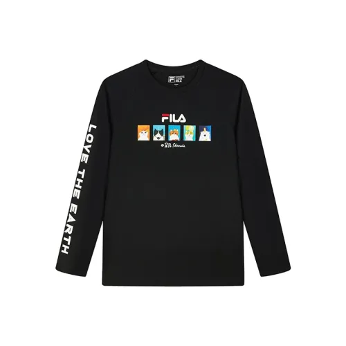 FILA x Pepe Shimada T-Shirt Мужской Глубокий Черный