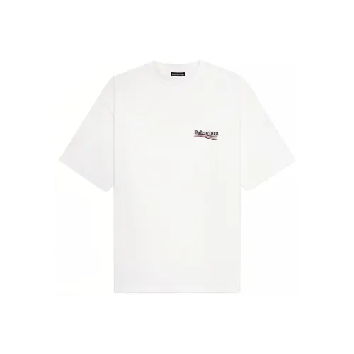 Balenciaga T-Shirt Loose Fit Men's White