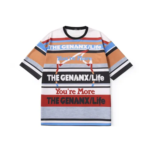 GENANX Индивидуальный принт унисекс футболки