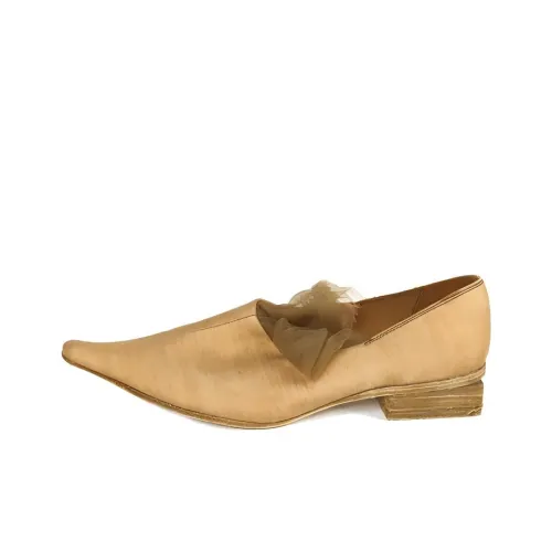 PENGTAI Таблетка MID Низкий каблук Обувь Женская Коричневая