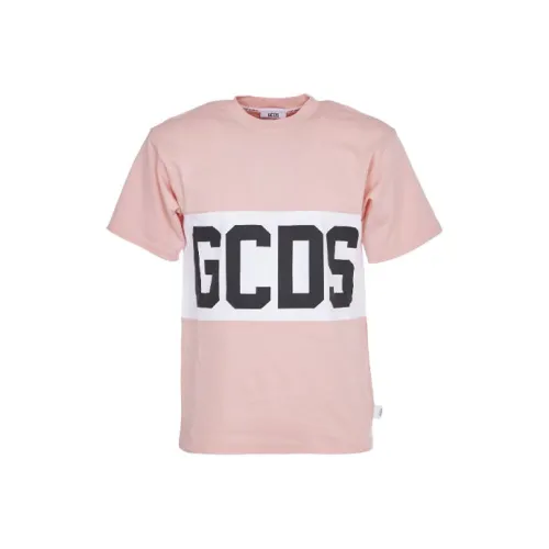 GCDS Розовые Мужские T-рубашки