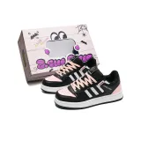 Розовый черный