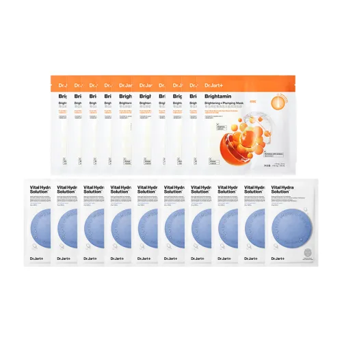 DIJIATING VC Luminous Pills Маски для лица Увлажняющие и Гидратирующие 10 Планшеты + 10 Планшеты