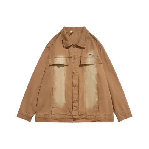 SCRM Коричневый Унисекс Джинсовые куртки