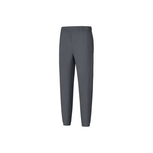 Skechers Вязаные спортивные брюки мужские угольно-серого цвета 000G