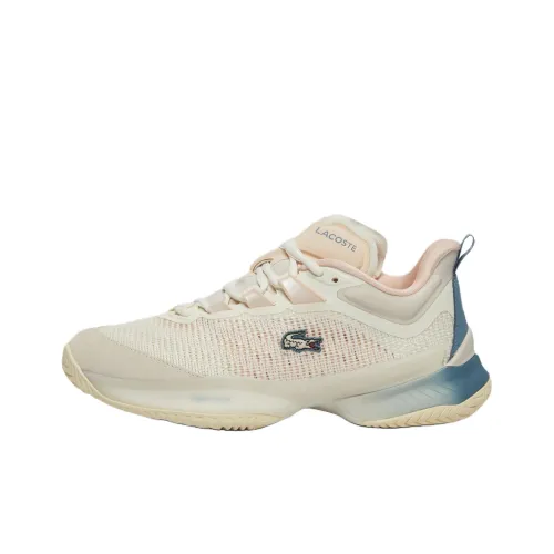 LACOSTE AG LT23 Устойчивые к истиранию Дышащие Низкие Кроссовки для тенниса Женские Белые