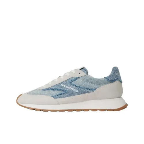 KARL LAGERFELD Kairo Low Топ Повседневная обувь Мужская Синяя