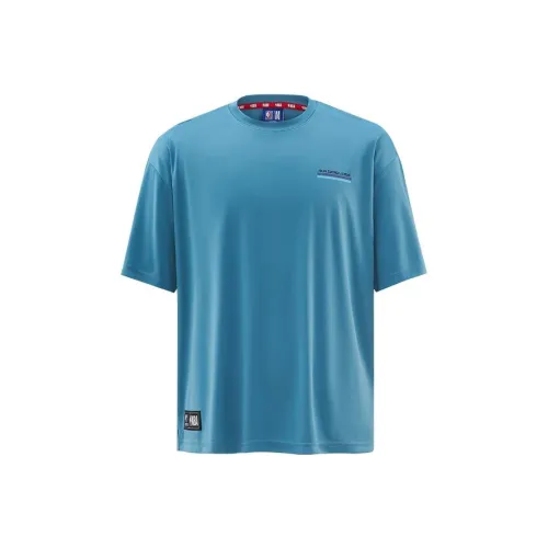 NBA Небесно-голубая мужская футболка T-рубашка