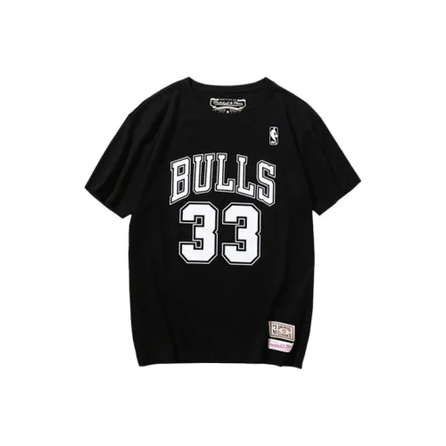 MITCHELL NESS T-Shirt Унисекс Черный