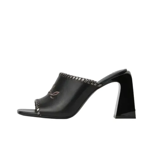 Karl Lagerfeld Слипоны 9 см Женские Черные