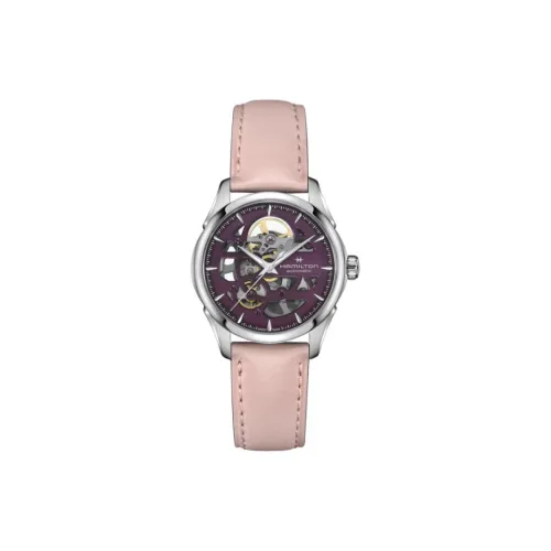 HAMILTON Автоматический Механический Механизм Унисекс Часы Jazz Series 36 мм Скелет