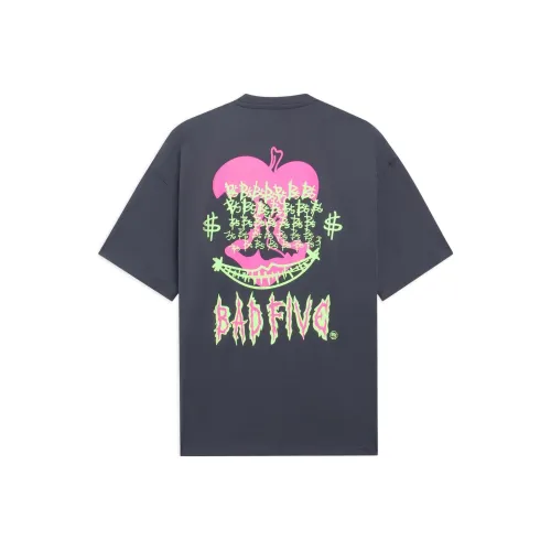 LINING Badfive T-Shirt Унисекс Эбеново-черный