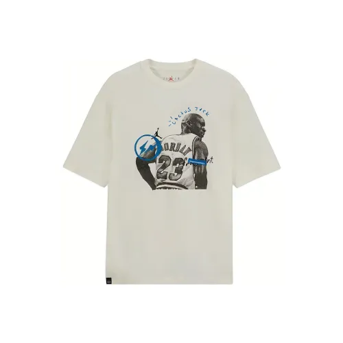 Джордан Белый Мужская Футболка