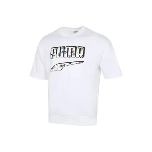 PUMA Better Белый Мужской T-Рубашка