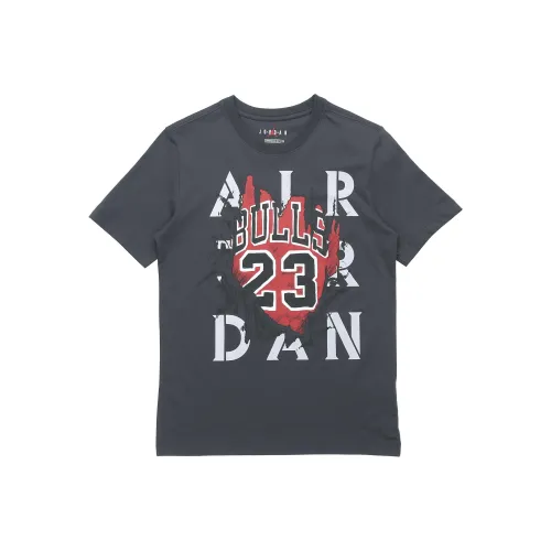 JORDAN Черные Мужские T-Рубашки