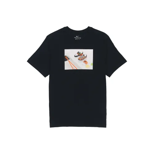 Nike Мужские черные футболки