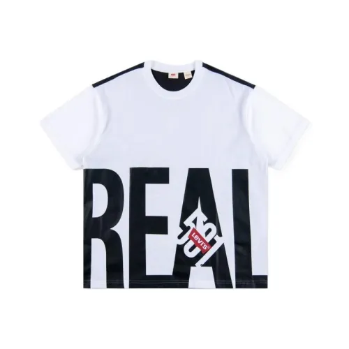 Levis Белая Мужская T-Рубашка