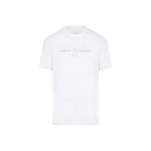 ARMANI EXCHANGE Белая Мужская Футболка