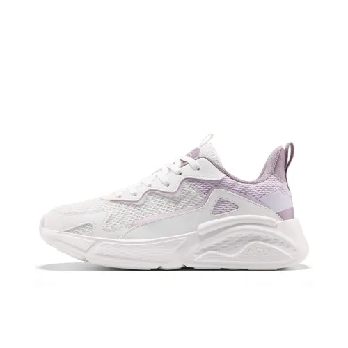 361° Slip Устойчивый к истиранию Дышащий Низкий Топ Casual Женский Белый Фиолетовый