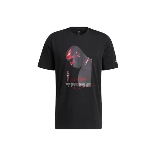 Adidas Мужские черные футболки