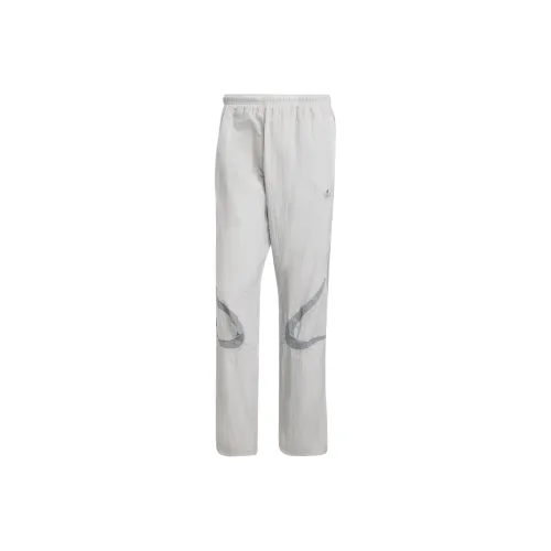 Adidas Originals Adicolor 2000s Дорожка Tracksuit Bottoms Вязаные Тренировочные Штаны Мужские Светло-Серый Серый