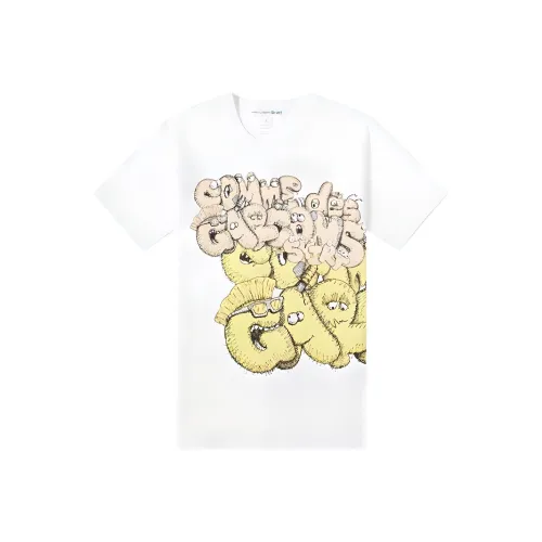 CDG Белая Унисекс Футболка