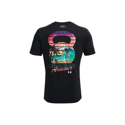 Under Armour T-Shirt Мужской Черный