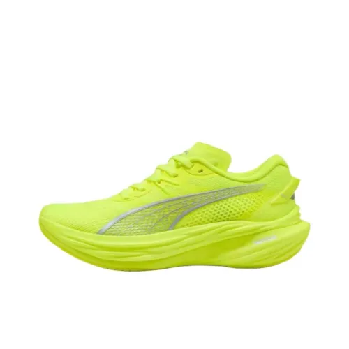 PUMA Deviate NITRO 3 Беговые кроссовки Низкий Топ Зеленый Женский