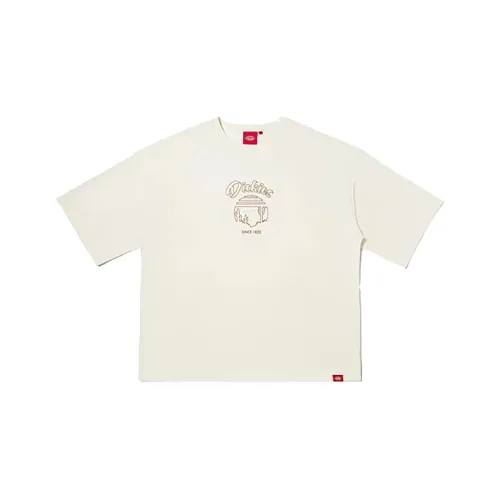 Dickies Крем Унисекс T Рубашки