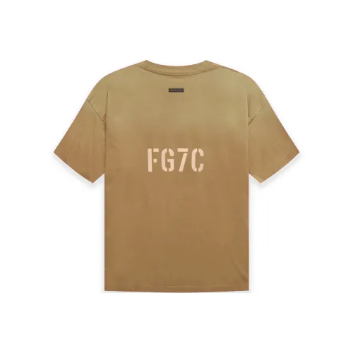 Fear of God Seventh Season Винтаж Армейский Зеленый Мужская T-Рубашка