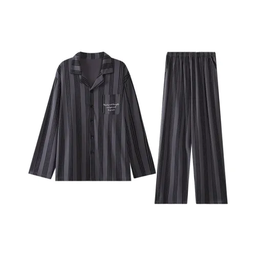 Huggy Kissy Пижамный комплект Мужской Темно-серый