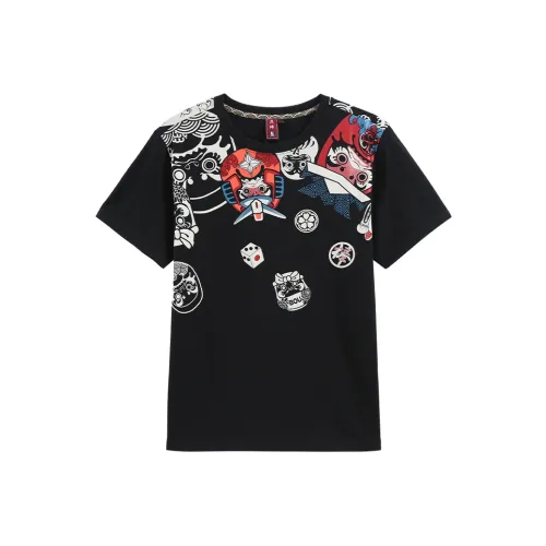 ONIARAI SS21 Прямой крой T-рубашка Мужская Черная